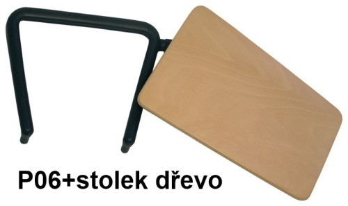 Jednací židle KLASIK 46 plastová - nosnost 120 kg -  výběr barevného provedení